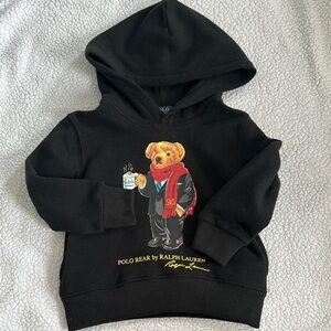 Ralph Lauren Black Hoodie Sweatshirt